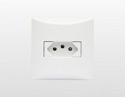 Tomada Simples 20a 250v Sistema Brava